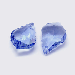 Facettierten Glas-Anhänger&nbsp;LS-GLAA-F068-C10