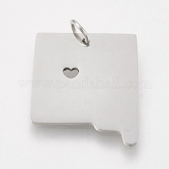 Подвески из нержавеющей стали 201 STAS-T038-64