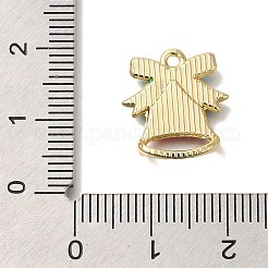 Новогодняя тема сплава эмали подвески ENAM-B025-02G-02