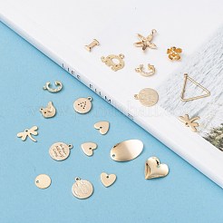 Латунные подвески KK-MSMC007-1G-1