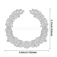 Металлические штампы из углеродистой стали с горячей фольгой DIY-WH0226-005
