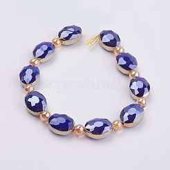 Непрозрачное стекло бисер нитей&nbsp;EGLA-K013-PL-07F