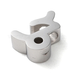 星座 304 ステンレススチール チャーム  山羊座  9.5x7x3mm  穴：2mm&nbsp;LS-STAS-U038-01P-10