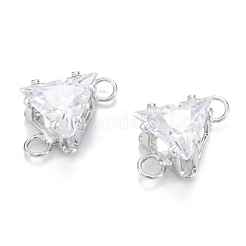 Maillons en laiton zircon cubique clair&nbsp;ZIRC-G170-08P