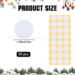 60шт. фитиль для свечи из смолы с двухсторонним клеем&nbsp;DIY-CP0013-31