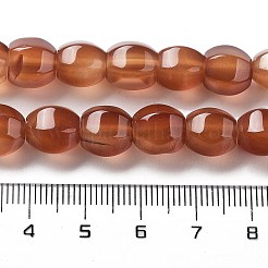 天然石瑪瑙ビーズ連売り  染め＆加熱  イチジクの形  ペルー  9x8x8mm  穴：1.2mm  約38個/連  13.66~13.98''（34.7~35.5センチメートル）&nbsp;G-G172-02G