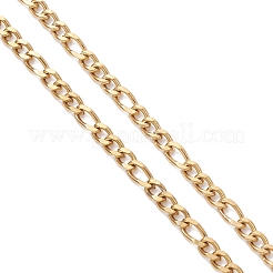 Изготовление ожерелья из цепочки Фигаро толщиной 3 мм из нержавеющей стали 304&nbsp;AJEW-JB01465-01