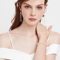 DIY-Armband-Sets aus runden ABS-Kunststoff-Imitationsperlen&nbsp;DIY-YW0010-26C