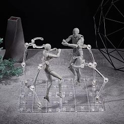 Kunststoff-Humanoid-Ständer&nbsp;ODIS-FH0001-11