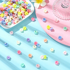 200 шт. Непрозрачные акриловые бусины&nbsp;MACR-SC0002-32