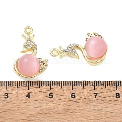 Legierung rhinestone-anhänger&nbsp;FIND-D044-22G-03