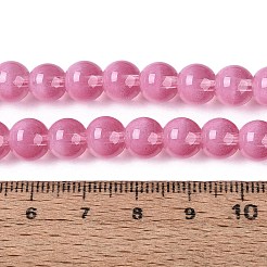 Stränge aus Acryl-Imitations-Katzenaugenperlen&nbsp;X1-OACR-Q197-01B-13