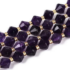 Природный аметист нитей бисера G-T144-23A-01