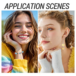 150шт европейские бусины из непрозрачной смолы&nbsp;RESI-TA0004-61B