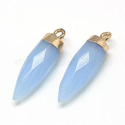 Натуральные белые нефритовые подвески G-Q495-07G