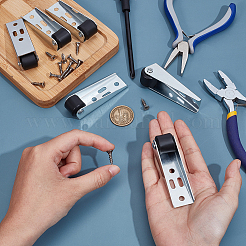 8 шт. оцинкованное железо и резиновое деревянное дверное опорное колесо&nbsp;FIND-OC0013-80B