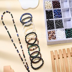 強力な伸縮性のあるビーズ弾性糸を使用した合成非磁性ヘマタイトラウンドビーズ100個。  8mm  穴：1mm&nbsp;G-SZ0002-33