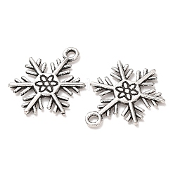 Tibetischer stil Aluminium Anhänger & Charms&nbsp;TIBEP-3264-AS-RS