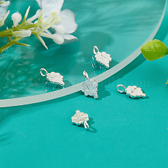 5 шт. 925 подвески из стерлингового серебра&nbsp;STER-BBC0001-21