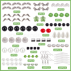 DIY-Sets zum Herstellen weihnachtlicher Ohrhänger&nbsp;DIY-SC0019-54