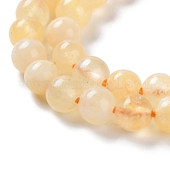 Окрашенные природные малайзии нефрита бисер нитей G-G021-02A-11