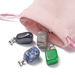 Набор для изготовления ожерелья из самородков драгоценных камней своими руками DIY-FS0003-52