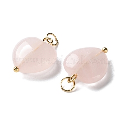 Природного розового кварца подвески STAS-C120-09G