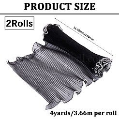 8 ярд полиэстеровой упаковочной сетки для букетов&nbsp;AJEW-CY0001-74A