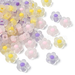 90шт 3 цвета прозрачные акриловые бусины TACR-YW0002-24