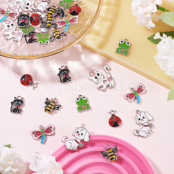 Подвески из эмали и сплава ENAM-CD0001-01