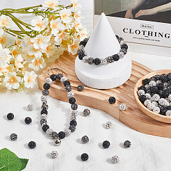 150 шт. 3 цвета проложить бусины для дискотечного шара RB-SP0001-10A