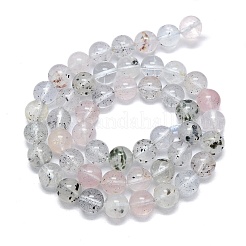 Натуральные лепидолитовые бусины G-G106-P01-02