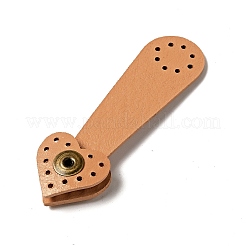 Сердце воловья кожа пришить застежки для кошелька&nbsp;LS-FIND-D027-01D