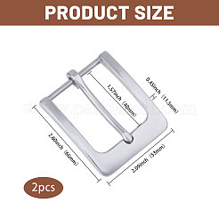 2 шт. роликовые пряжки из нержавеющей стали 304 DIY-CA0007-24