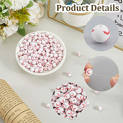 200шт бусины из полимерной глины ручной работы&nbsp;CLAY-SC0002-50