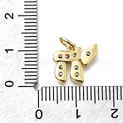 Латунные микро проложить кубического циркония подвески&nbsp;KK-K400-36G