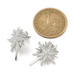 Серьги-гвоздики из циркония KK-B124-13P