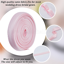 2 cordon en polyester pour fermeture éclair de rechange pour robe de mariée&nbsp;DIY-GF0010-30B