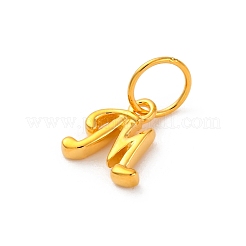 925 подвеска в виде буквы из стерлингового серебра с соединительными кольцами STER-R008-01G-M