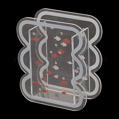 Акриловая ваза с принтом&nbsp;LS-DJEW-G042-01B