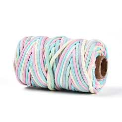 Segmentgefärbtes Polycotton-Makrameekordel&nbsp;OCOR-T017-03G