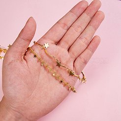 Набор для изготовления ожерелья из цепочки своими руками DIY-SZ0001-54G