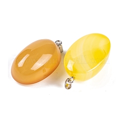 Подвески окрашенные натуральным агатом&nbsp;G-Q172-07P-03