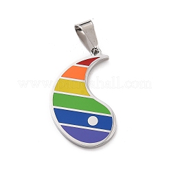 Regenbogen-Pride-Halskette&nbsp;LS-STAS-M292-02P