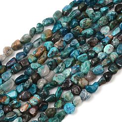 Природные хризоколлу бисер нитей G-L493-61