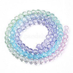 Chapelets de perles en verre transparente  &nbsp;GLAA-E036-07T