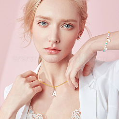 Бусины из натуральных пресноводных ракушек SHEL-PH0001-16