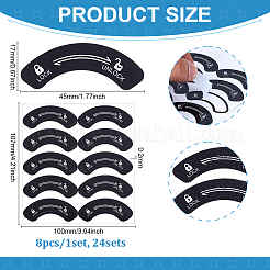 Adesivi murali interruttore in pvc&nbsp;DIY-WH0591-051A-02