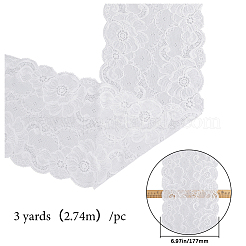 Spitzenbesatzbänder aus Polyester&nbsp;SRIB-WH220020-058C