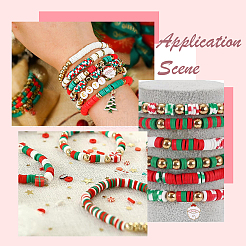 Weihnachtsmotiv DIY Schmuckherstellungssets&nbsp;DIY-SP0005-71